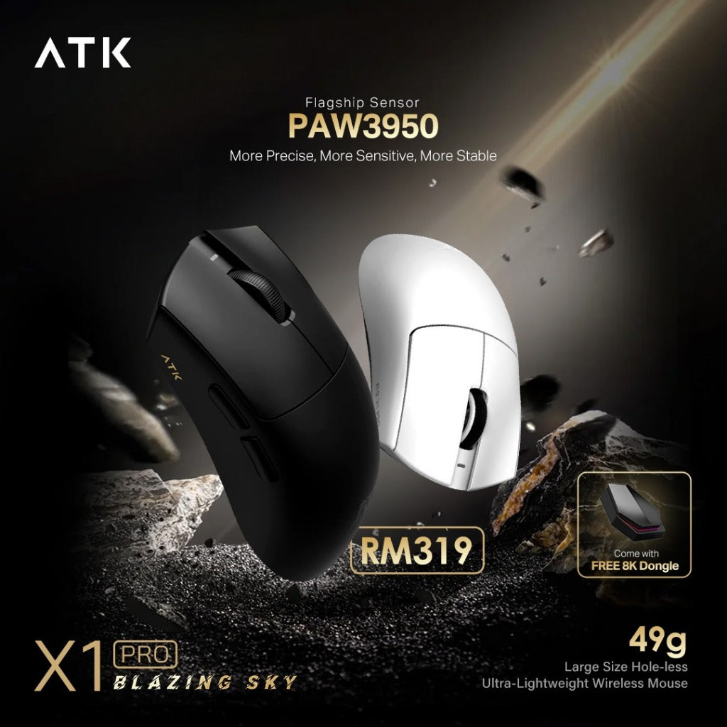 ATK Blazing Sky X1 Pro 8K Wireless Mouse